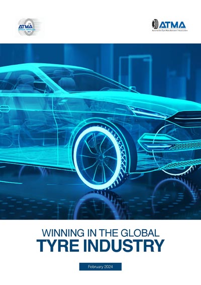 Trade organisation publication — global tyre industry report design, India